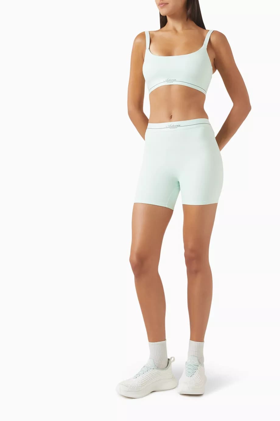 Ribbed Seamless Set in Mint