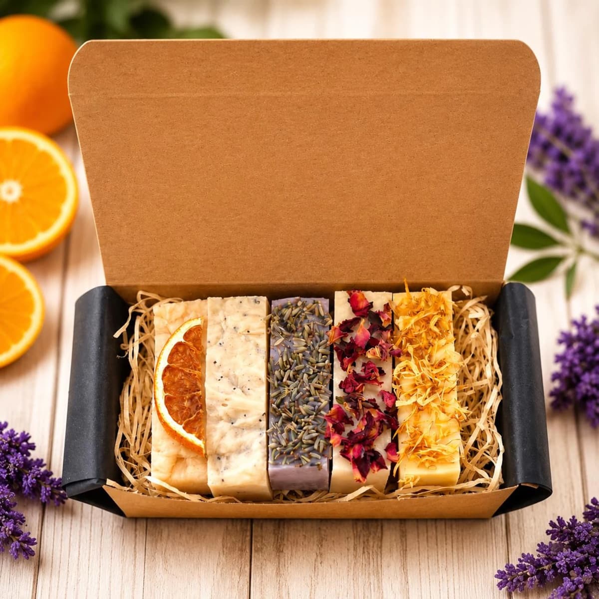 Botanical Soap Bar Flight