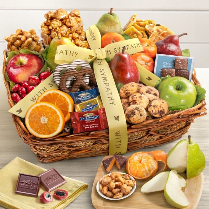 With Sympathy — Fruit & Sweets