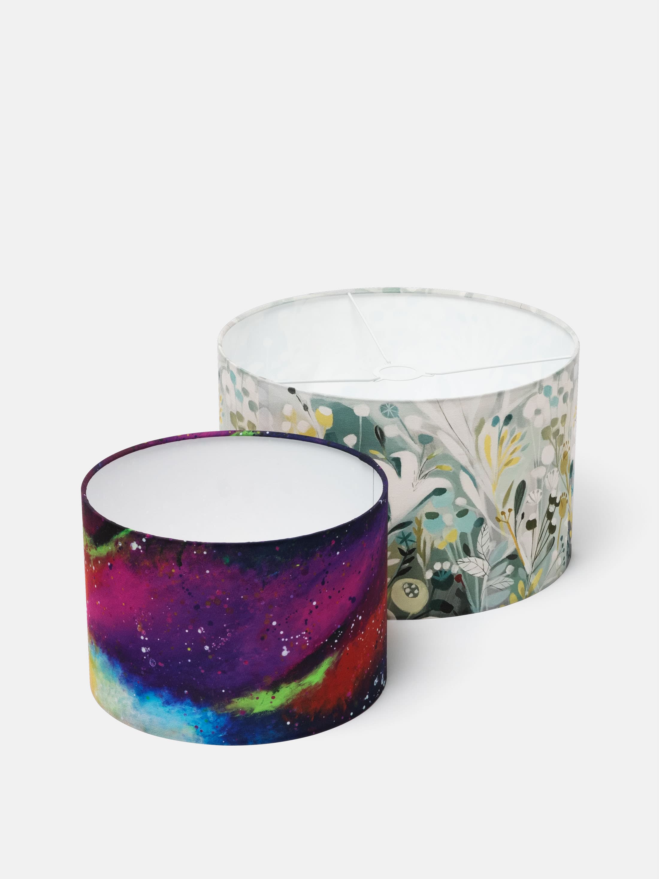 Marbled Drum Lampshade