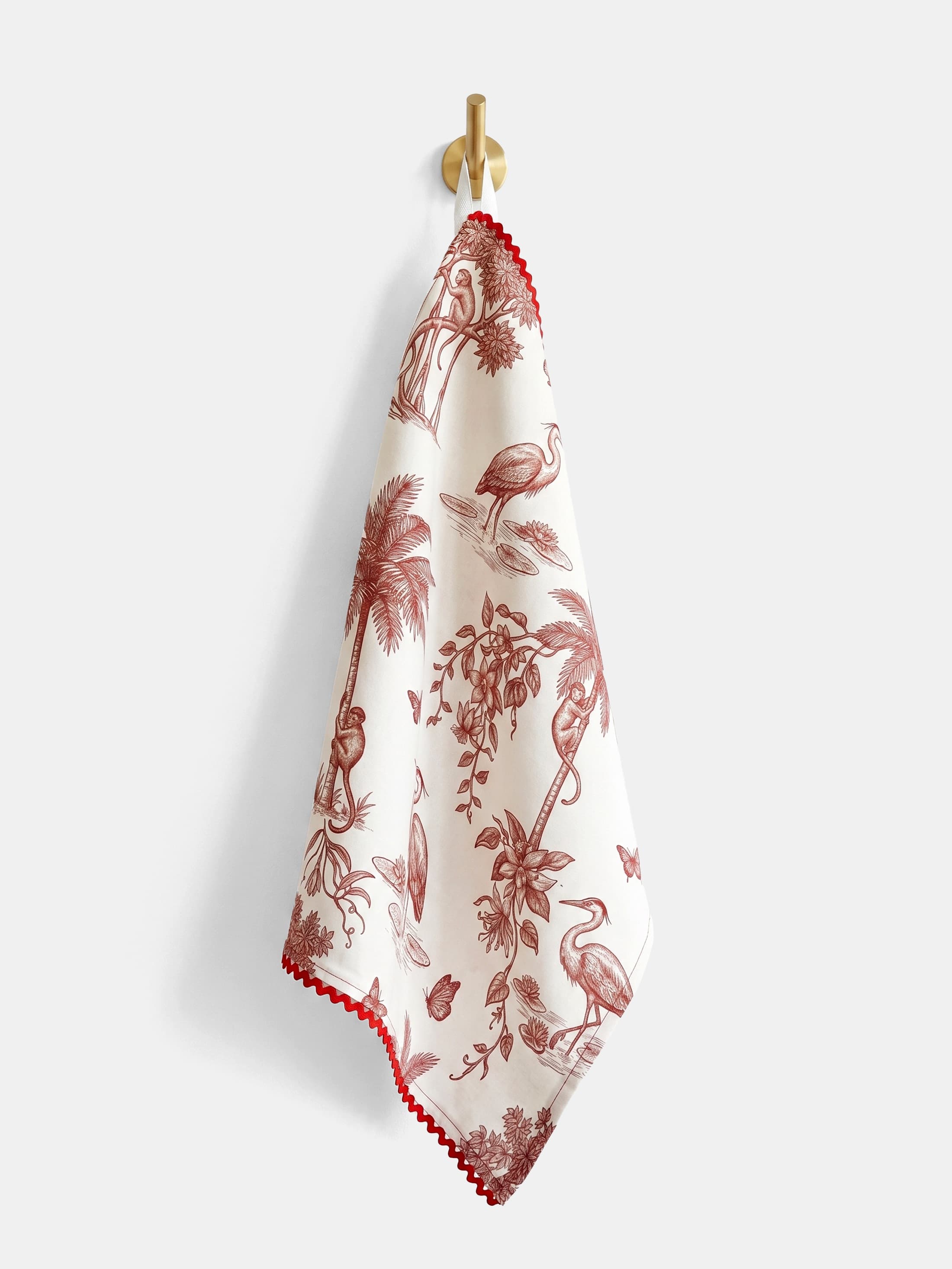 Toile Tea Towel Pair
